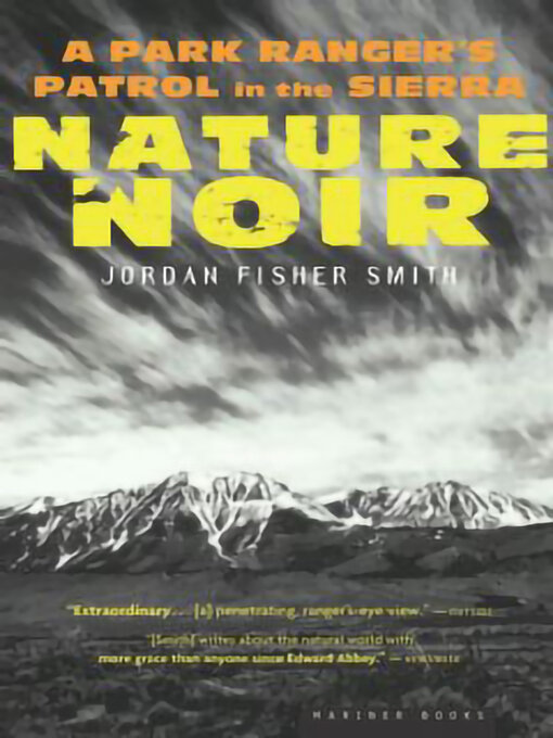 Title details for Nature Noir by Jordan Fisher Smith - Wait list